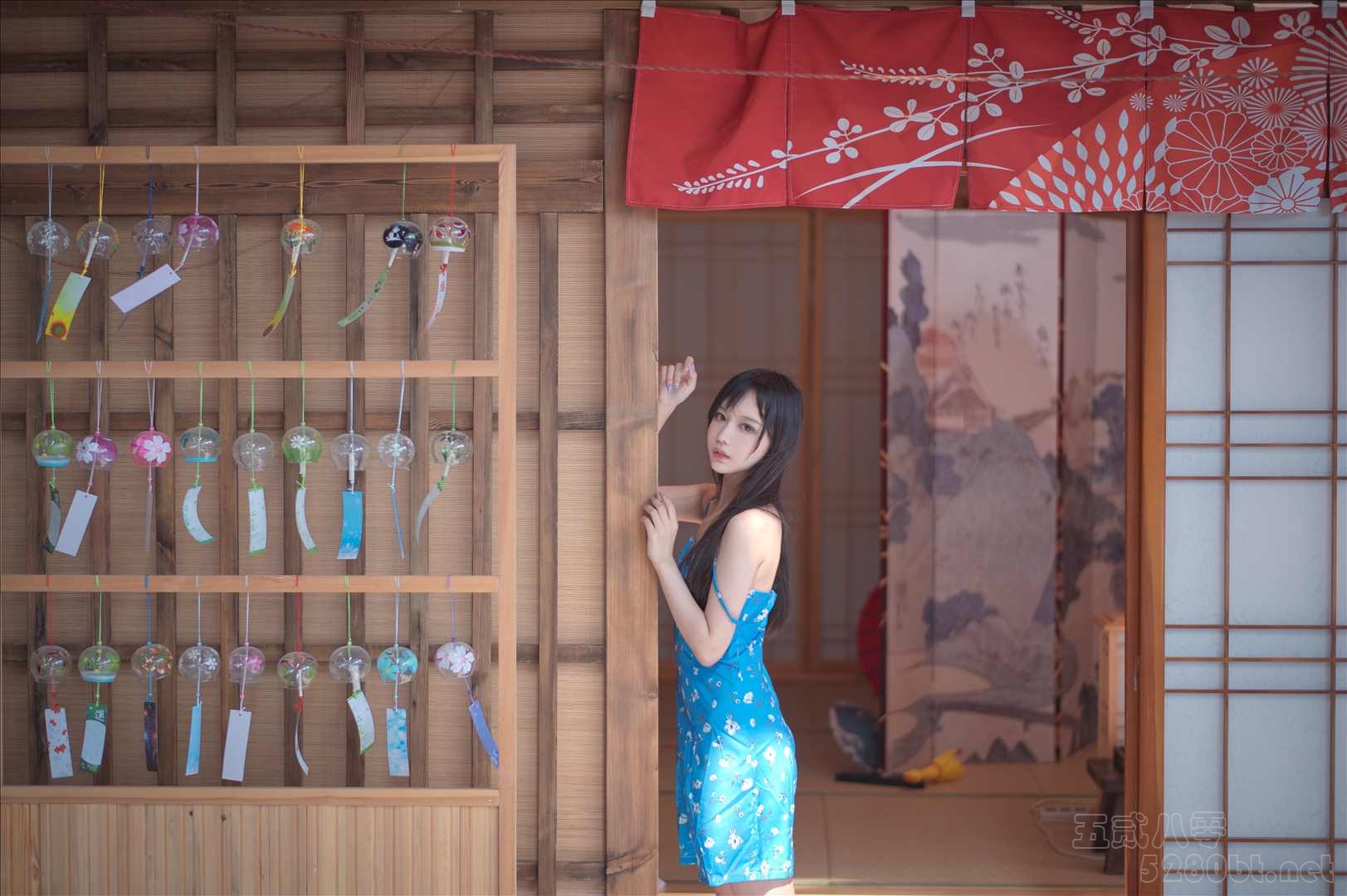 Coser@Shika小鹿鹿 VOL.113  蓝裙子[16P／96MB]推荐预览图